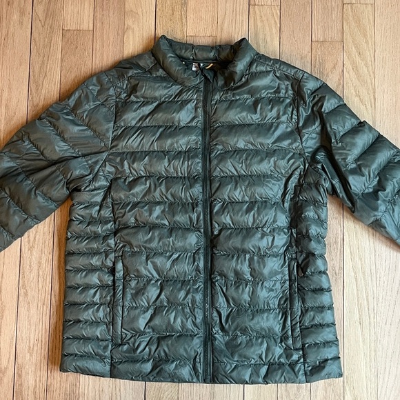Lolë Women’s Teal Zip Up Light Puffer Quilted Jacket Size Medium - Picture 7 of 11